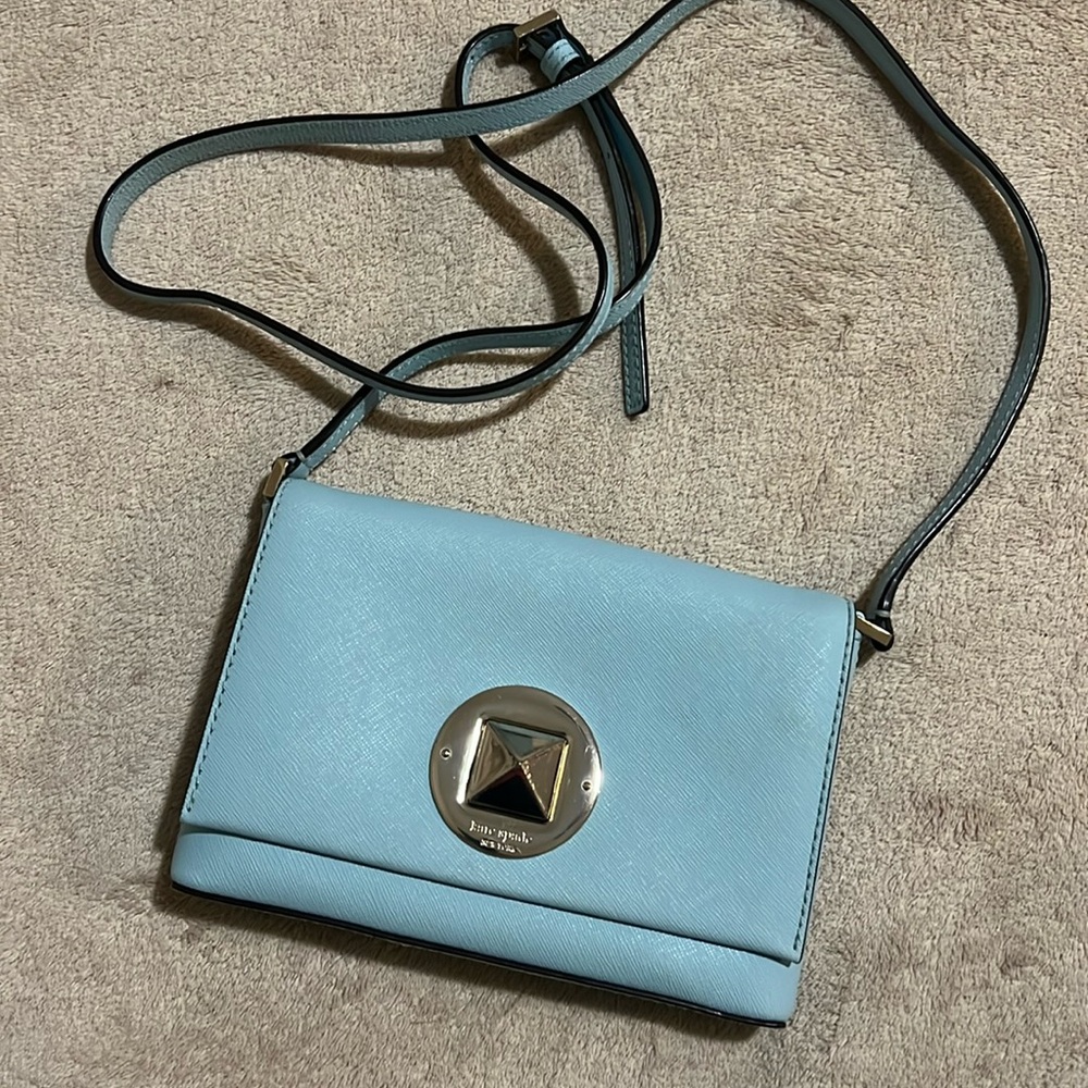 Baby blue Kate spade bag